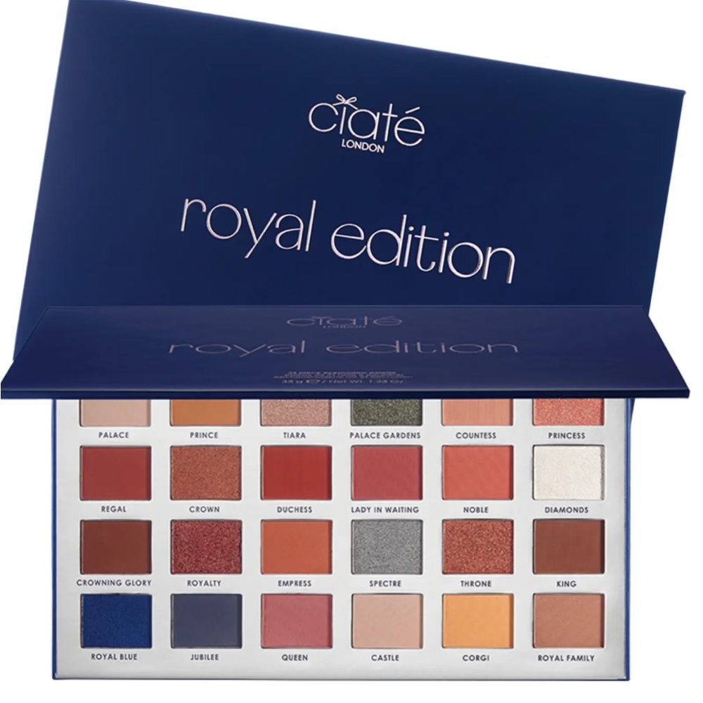 Ciaté London ROYAL EDITION Eyeshadow Palette | 24 Matte/Metallics